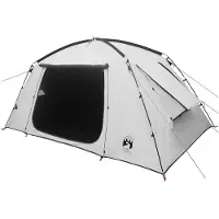 vidaXL Hütten-Zelt mit Dach Weiß Blackout 400 x 210 x 180 cm Polyester