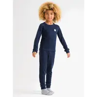 Viking Soft Merino Thermo-Unterhemd Merinomix, Marineblau, 116