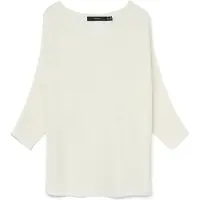 Vero Moda 3/4 Arm-Pullover "VMNORA 3/4 BOATNECK BLOUSE NOOS" mit Fledermausärmeln