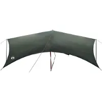 vidaXL Camping Tarp Wasserfest Olivegrün 695 x 580 x 200 cm