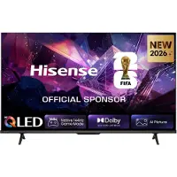 Hisense 43 '' E7S Pro | Hi-QLED Smart TV 4K 144 Hz, 109,2 cm (43"), 3840 x 2160 Pixel, DLED, Smart-TV, WLAN, Schwarz