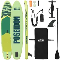 vidaXL Aufblasbares Stand-Up-Paddle-Board POSEIDON 305 x 76 x 15 cm