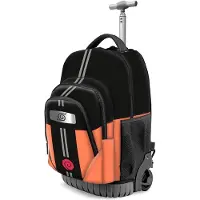 KARACTERMANIA Naruto Dress Fan Gts 47x32x27 Cm 40.60l Rucksack Mit Rollen Schwarz Kinder Schwarz One Size