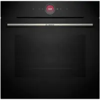 Bosch Ecoclean Softclose Multifunktionsofen – SER8 – HBG7541B1 Schwarz – Ofenvolumen: 71 l – 14 Kochmodi – H595 x L594 x T548 mm