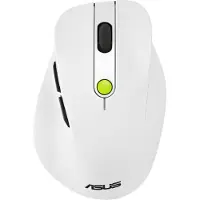 Asus MD105 MOUSE/VT-GN, rechts, RF Wireless + Bluetooth, 2400 DPI, Weiß, Grün