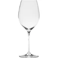 Zafferano Set mit 6 Eventgläsern aus transparentem Kristallglas, 55 cl Fassungsvermögen, elegantes und robustes Design für professionelle Weinproben