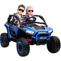 AIYAPLAY Elektro Kinderauto, Geländewagen mit 2,4G Fernbedienung, 5-7 km/h
