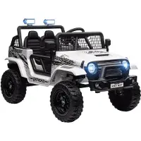 AIYAPLAY Kinder Elektroauto, Geländewagen mit 2,4G Fernbedienung, 3-5 km/h