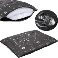 Welsti Hundebett, Hundekissen, dunkelgrau L 100x70
