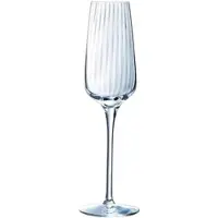 Chef & sommelier Sektkelch Symetrie, C&S - 210ml, 0,1l Eiche (6 Stk.) - 6er Karton, 0,1l Eiche"
