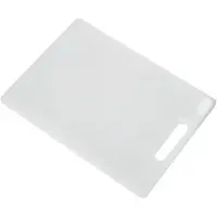 PRIME BAR Schneidebrett, Weiß Polypropylen (34,5 x 24,5 Cm)