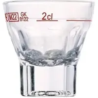 Table Roc GmbH Schnapsglas Mannheim - 37ml, 2cl Eiche (24 Stk.) - 24er Karton"