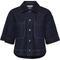 ONLY Onlcleo Life Ss Crop Dnm Shirt Pim Noos