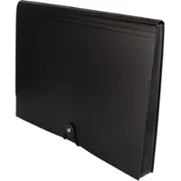 Amazon Basics Fächer-Dokumentenmappe A4 Briefformat - schwarz"