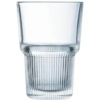 Arcoroc Starline Longdrinkglas 350ml 6er Set, Highball Glas mit Eichstrich 0,3l - 6er Karton, 0,3l Eiche"