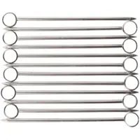 PRIME BAR Cocktailpicker Edelstahl Ring - 11cm (48 Stk.) - 48er Pack"
