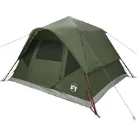 vidaXL Sofort Zelt Olive Grün 305 x 275 x 190 cm Polyester und Stahl