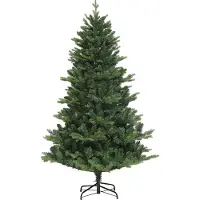HOMCOM Künstlicher Weihnachtsbaum 180cm Christbaum mit Schnellaufbau Klappsystem