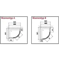 Kermi N2R481001811K Viertelkreis Nova 2000 R48 1000x