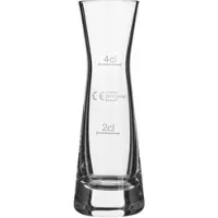 Schott zwiesel Spirituosenkaraffe/ Barmaß Belfesta, Zwiesel Glas - 60ml, 2+4cl Eiche"
