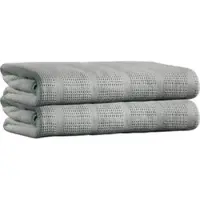Erwin Müller Baumwolle Sommerdecke 2er-Pack in silber | Gr.: 150 x 200 cm