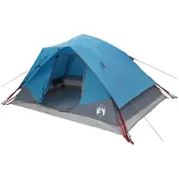 vidaXL Sofort Zelt Blau 305 x 215 x 140 cm Polyester und Stahl