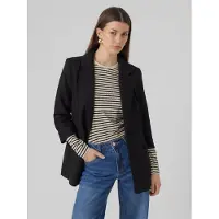 Vero Moda Longblazer "VMFRIDA LS REGULAR BLAZER NOOS" Materialmix, regular fit