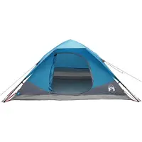 vidaXL Sofort Zelt Blau 305 x 215 x 140 cm Polyester und Stahl