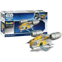 Revell Star Wars The Mandalorian and Grogu Modellbausatz 1/72 Razor Crest 34 cm