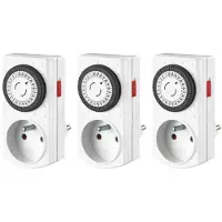 Perel Set mit 3 Mini 24 U-Timern - Pen-Earth (E305Dm)
