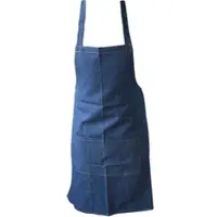 Genware Latzschürze, Jeans, 90x70cm - dunkelblau