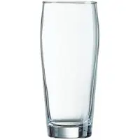 Arcoroc Willi Bierbecher 630ml 12er Set, Bierglas mit Eichstrich 0,5l - 12er Karton, 0,5l Eiche"