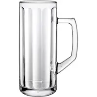 Borgonovo Bierseidel Reno Ottica, - 645ml, 0,5l Eiche (6 Stk.) - 6er Karton"