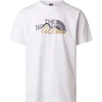 The North Face - Mountain Line Short Sleeve Tee - T-Shirt Gr XXL weiß