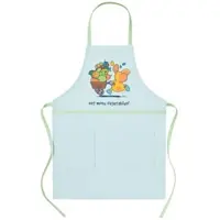 Nici Farm Friends Schürze - eat more vegetables in blau | Gr.: onesize