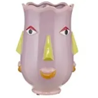 Möbel Kraft Vase ¦ lila/violett ¦ Keramik ¦ Maße (cm): H: 26 Ø: 19.0