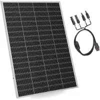 Sunshare Ray Lite Solarmodul 200 W – Kompaktes N-TOPCon PV-Modul mit hoher Effizienz Zubehör: + PV zu MC4 Adapterkabel