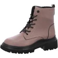 Tom Tailor Schnürstiefel Beige