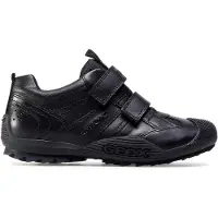 Geox JR SAVAGE Jungen Sneaker Schwarz