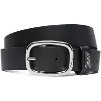Tommy Hilfiger Ledergürtel "TJW OVAL 3.0 BUCKLE" Größenverstellbar mit Logodetail