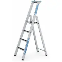 Zarges gebördelte Stufen-Stehleiter R13step S 4 Stufen
