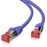 Helos 191042, 20 m, Cat6, S/FTP (S-STP), RJ-45, RJ-45, Violett