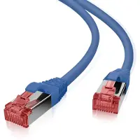 Helos CAT6 S/FTP (PIMF), 20m, 20 m, Cat6, SF/UTP (S-FTP), RJ-45, RJ-45, Blau