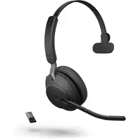 Jabra Evolve2 65 MS Mono - Headset - On-Ear - konvertierbar - Bluetooth - kabellos