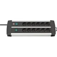 Brennenstuhl Premium Alu Line Rack Steckdosenleiste 12-fach Rack-steckdosenleiste 8-fach 1.5 M