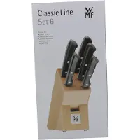 WMF Klassischer Messerblock 6 Stücke