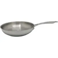 Kuhn Rikon ALL-Round 31385 Bratpfanne, 24 cm max. Durchmesser, Edelstahl, Induktionsherd-geeignet