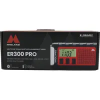 Midland - Emergency Radio - ER300 Pro - Red Black