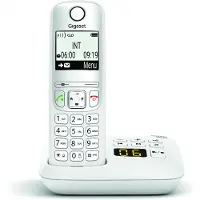 Gigaset A690A, Analoges/DECT-Telefon, Kabelloses Mobilteil, Freisprecheinrichtung, 100 Eintragungen, Weiß