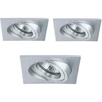 Paulmann 925.21, Einbaustrahler, GX5.3, 3 Glühbirne(n), Halogen, 105 W, Aluminium